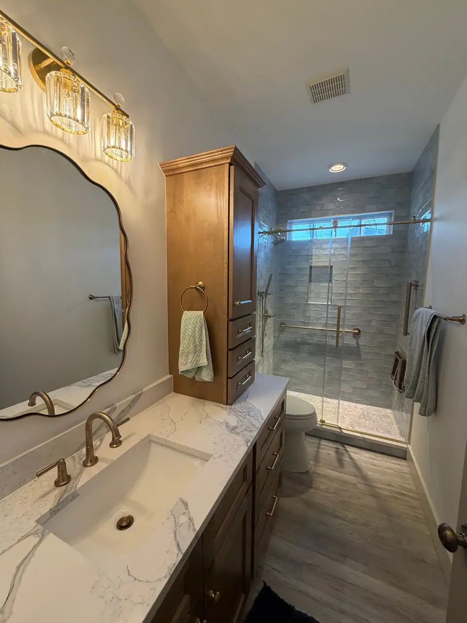 Bathroom remodel by Home Identity