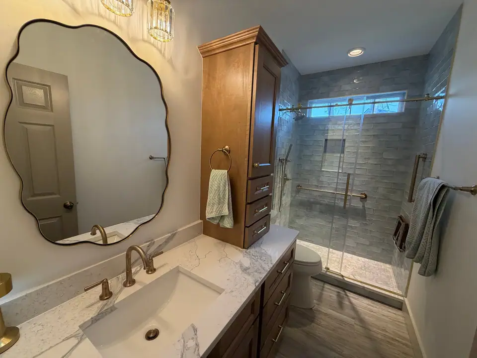 Bathroom remodel by Home Identity