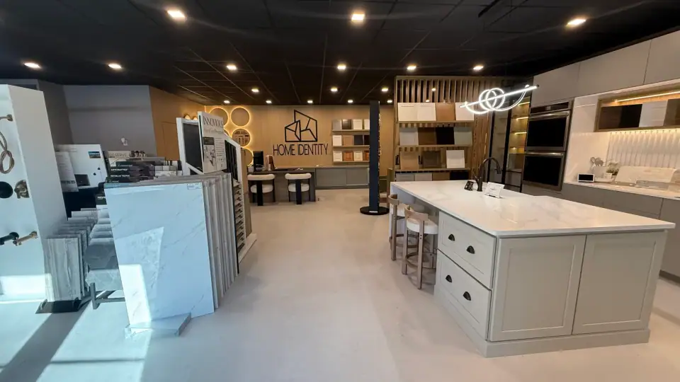 Home Identity showroom display