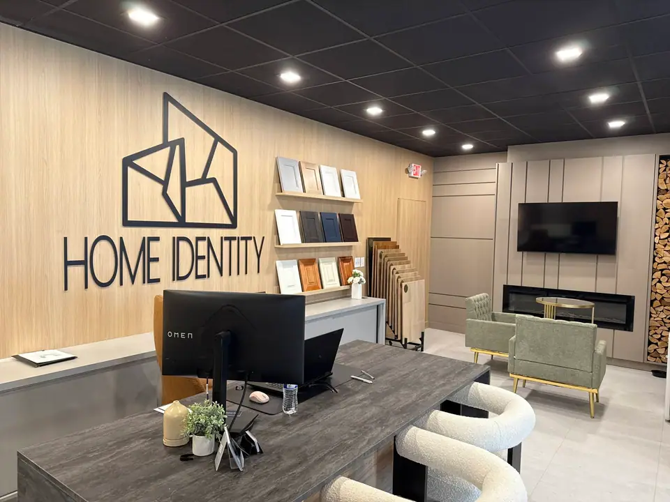 Home Identity showroom display