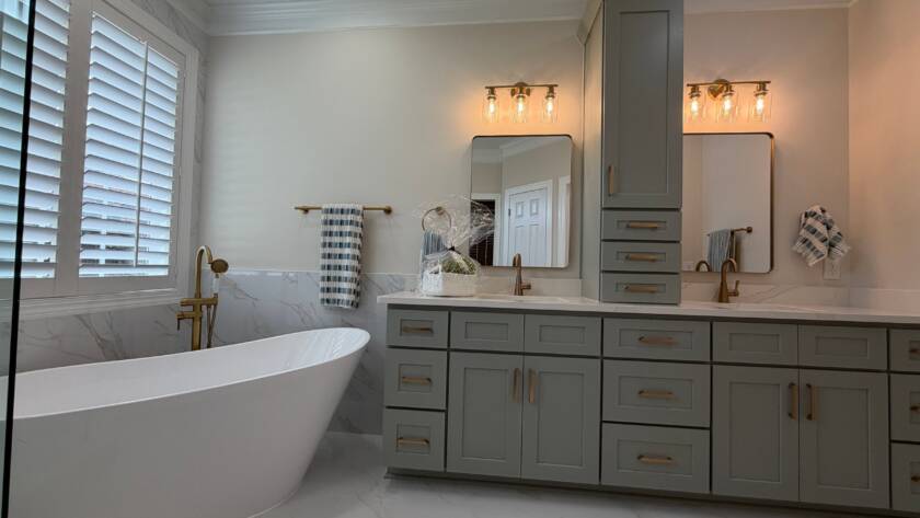 Bathroom remodeling project by Home Identity