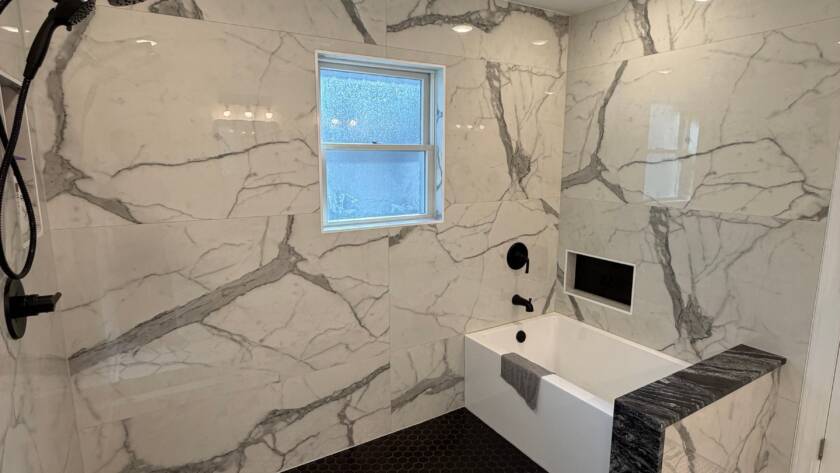 Bathroom remodeling project by Home Identity
