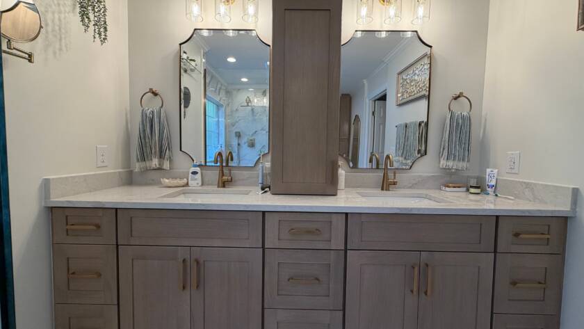 Bathroom remodeling project by Home Identity