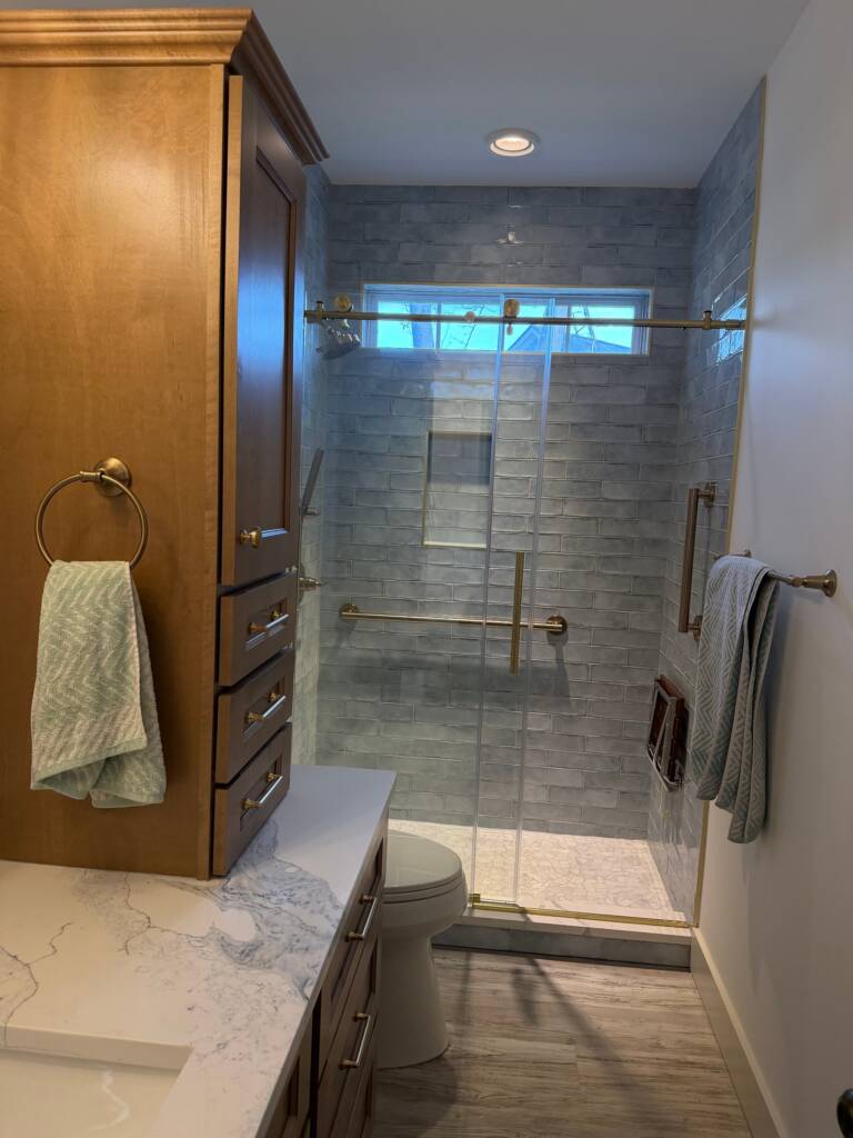Bathroom remodeling project by Home Identity
