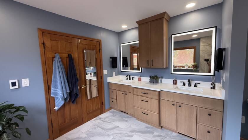 Bathroom remodeling project by Home Identity