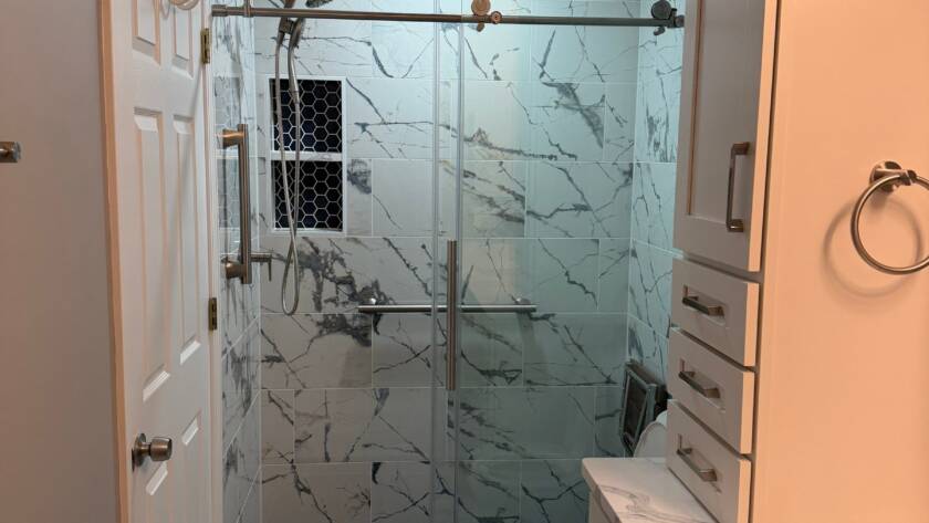 Bathroom remodeling project by Home Identity